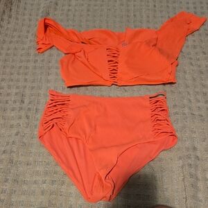 TiniBikini Vibrant Orange Swimwear
